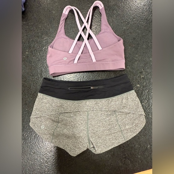 Lululemon Energy High-Neck Longline Bra, size 4, medium support. Like-new - Picture 6 of 6